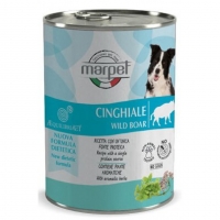 Вологий корм для собак Aequilibriavet консерва 400 г- дикий кабан