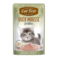 Корм вологий паштет для кошенят Cat Fest качка 70г Корм вологий паштет для кошенят Cat Fest качка 70г