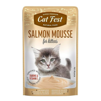 79218985 Корм вологий Мус лосось д/кошенят 70г