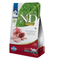 Сухий беззерновий корм для котів Farmina N&D PRIME з куркою і гранатом 300г