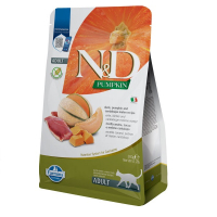 Сухий беззерновий корм для котів Farmina N&D PUMPKIN з гарбузом, качкою та динею 300г