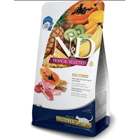Сухий низькозерновий корм для кастрованих котів Farmina N&D TROPICAL SELECTION з ягням та тропічними фруктами 1,5кг Сухий низькозерновий корм для кастрованих котів Farmina N&D TROPICAL SELECTION з ягням та тропічними фруктами 1,5кг