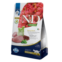 Сухий корм дієтичне харчування при порушеннях травлення для котів Farmina N&D QUINOA DIGESTION з ягням, кіноа та фенхелем 300г