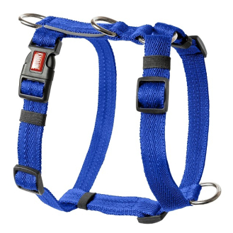 Шлейка нейлонова Kareline Keeper Active зі світловідбиваючим кантом 2,5см синя Шлейка нейлонова Kareline Keeper Active зі світловідбиваючим кантом 2,5см синя