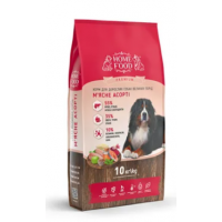 Home Food Корм для дорослих собак великих порід  М'ясне асорті 10кг