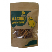 Ласощі для собак PETLUX натуральні - лапки курки Ласощі для собак PETLUX натуральні - лапки курки