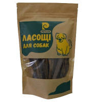 Ласощі для собак PETLUX  натуральні - шкіра оленя