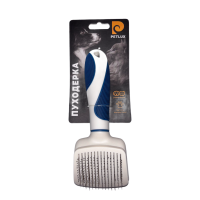 Щітка для котів та собак самоочисна Petlux мала
