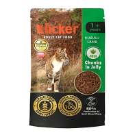 Корм вологий в желе для котів Klicker ягнятина 85г