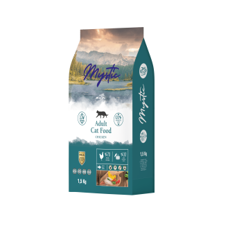 Сухий корм для котів беззерновий Mystic 1,5 кг - курка Сухий корм для котів беззерновий Mystic 1,5 кг - курка