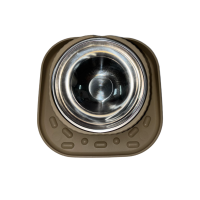 Миска для тварин з нержавіючої сталі на підставці Pawster 400 мл