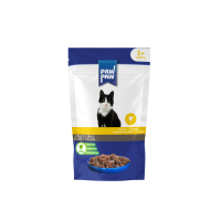 Вологий корм для дорослих котів Pawpaw курка в желе пауч 85г