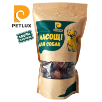 Ласощі натуральні PETLUX  легені яловичі 100г