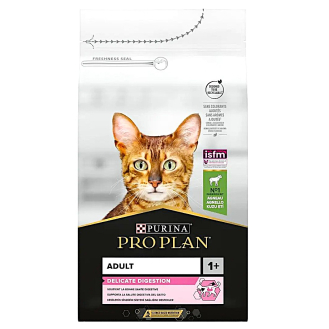 Сухий корм для дорослих котів Purina Pro Plan Delicate Digestion 1,5кг – індичка Сухий корм для дорослих котів Purina Pro Plan Delicate Digestion 1,5кг – індичка