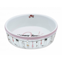 Миска для котів керамічна МІО Rosy 400мл