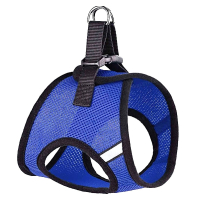 Шлея нейлонова для собак малих порід Kareline XL синя
