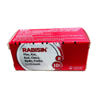 Вакцина Рабізин для профілактики сказу в 1фл 10доз Вакцина Рабізин для профілактики сказу в 1фл 10доз