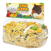 Корм для мишей та щурів  Наш корм 750 гр