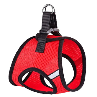 Шлея нейлонова для собак малих порід Kareline XS червона Шлея нейлонова для собак малих порід Kareline XS червона