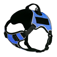 Шлея нейлонова для собак середніх і великих порід Вefore Quest S синя Шлея нейлонова для собак середніх і великих порід Вefore Quest S синя