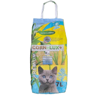 Наповнювач для котів кукурудзяний Cornelux+ морська свіжість 4 кг - 7 л