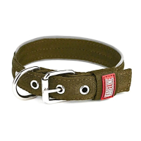 Нашийник Keeper Active нейлоновий посилений 2,5см хакі