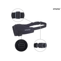 Намордник для собак Amiplay Air S Foxterrier 16-20 * 20-30 см - чорний