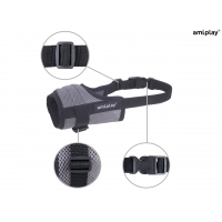 Намордник для собак Amiplay Air M Cocker Spaniel 17-20 * 25-40 см- сірий