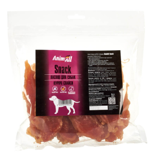 Ласощі для собак курячі слайси AnimAll Snack 500 г (ціна за 1 кг)