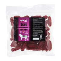 Ласощі для собак качині сосиски AnimAll Snack 500 г (ціна за 1 кг)