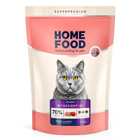 Сухий корм для котів Home Food Adult британська та шотландська породи 1,6 кг - індичка та качка