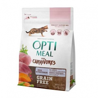 Оптіміл 300 гр для котів качка/овочі Оптіміл 300 гр для котів качка/овочі