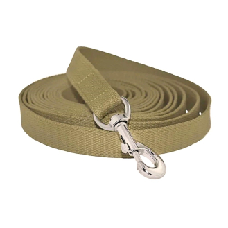 Повідець брезентовий Kareline Practic 3,5см 4м зелений