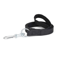 Повідець брезентовий Kareline 2,5см 1,5м чорний