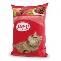 Сухий корм для дорослих котів Мяу 11 кг - кролик (ціна за 1кг)