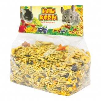 Наш корм для шиншил 