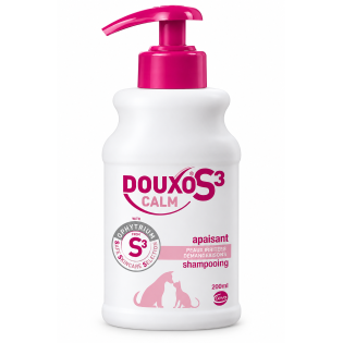 DOUXO S3 CALM — дерматологічний шампунь для собак і котів із чутливою шкірою, 200 мл DOUXO S3 CALM — дерматологічний шампунь для собак і котів із чутливою шкірою, 200 мл