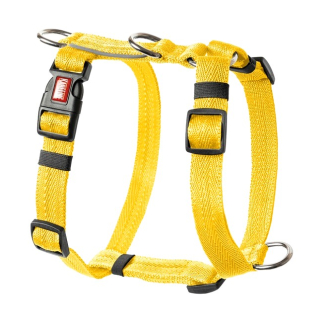 Шлейка нейлонова Kareline Keeper Active зі світловідбиваючим кантом 2,5см жовта