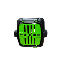 Переноска для  тварин з пластиковими дверима - кольорова Tisert