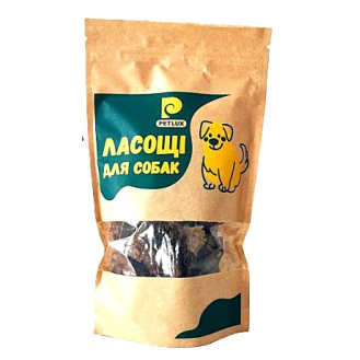 Ласощі натуральні рубець яловичий сушений Petlux 100г