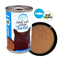 Суп для котів з рибою Fine Cat 158г Суп для котів з рибою Fine Cat 158г