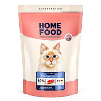 Сухий корм для котів Home Food Adult з чутливим травленням 1,6 кг - ягня та лосось
