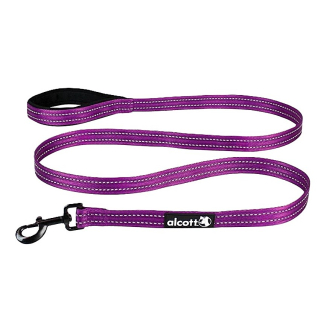 Повідець нейлоновий для собак Alcott S - фіолетовий