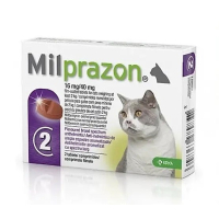 Мілпразон 16мг/40мг для котів більше 2 кг KRKA (ціна за 1таб.)