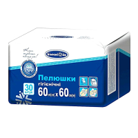 Одноразові пелюшки гігієнічні 60*60 Білосніжка №30 (ціна за 1 шт) Одноразові пелюшки гігієнічні 60*60 Білосніжка №30 (ціна за 1 шт)