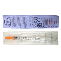 Шприц інсуліновий U-100 1 мл з голкою 30G*1/2 0,3*13мм