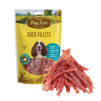 Ласощі для собак смужки філе качки Dog Fest 90г