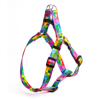 Шлейка нейлонова Kareline Keeper з фірмовим візерунком та пластиковою пряжкою 2см Шлейка нейлонова Kareline Keeper з фірмовим візерунком та пластиковою пряжкою 2см