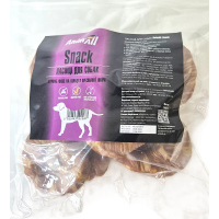 Ласощі для собак куряче філе на кільці з пресованої шкіри AnimAll Snack 500 г (ціна за 1 кг) Ласощі для собак куряче філе на кільці з пресованої шкіри AnimAll Snack 500 г (ціна за 1 кг)