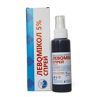 Левомікол 5% спрей 100 мл